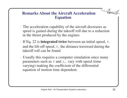 Analysis of Air Transportation Systems Fundamentals of Aircraft ...