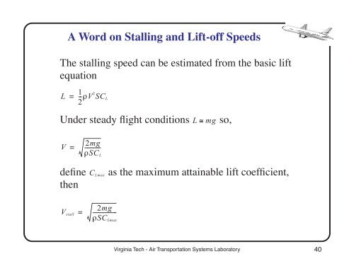 Analysis of Air Transportation Systems Fundamentals of Aircraft ...