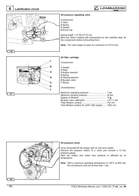 Manuale Officina LGW 523-627 - lombardini service