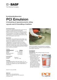PCI Emulsion - Basf