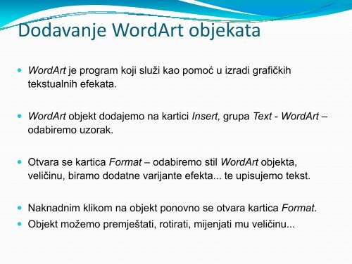 Microsoft Office PowerPoint 2007Ã¢Â€Â”VjeÃ…Â¾ba 2