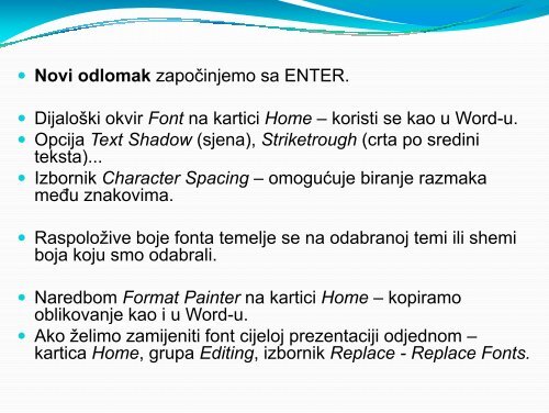 Microsoft Office PowerPoint 2007Ã¢Â€Â”VjeÃ…Â¾ba 2