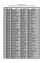 daftar peserta lulus seleksi cpns badan meteorologi klimatologi dan ...