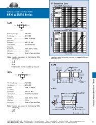 SSM & RSM Series - Spectrum Control