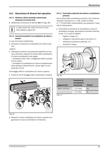 Caldaie a gas a condensazione, con produzione di acqua ... - Bosch