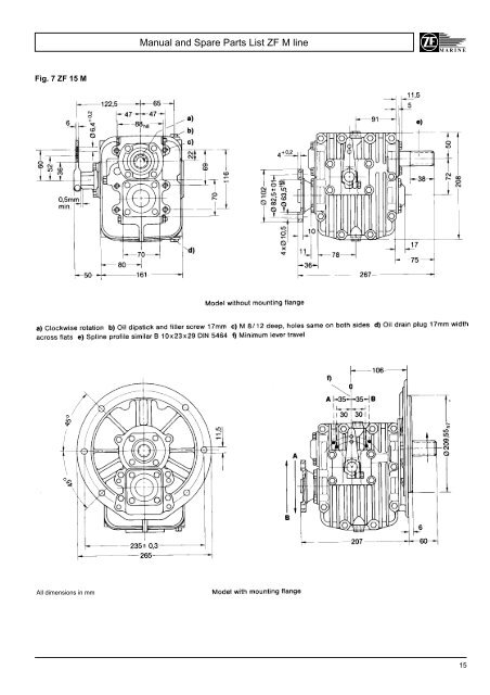 Service manual and spare parts list - BUKH Bremen