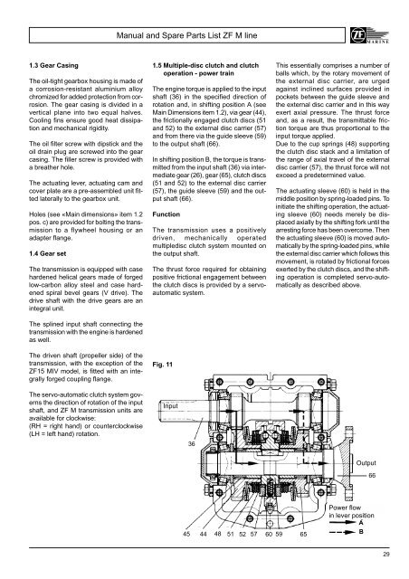 Service manual and spare parts list - BUKH Bremen