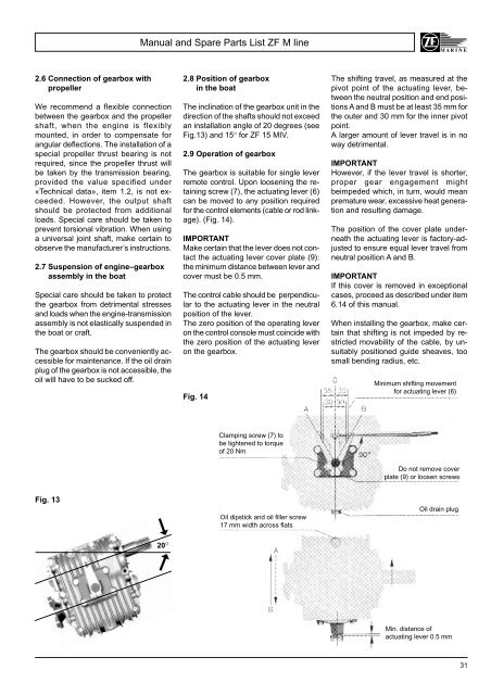 Service manual and spare parts list - BUKH Bremen