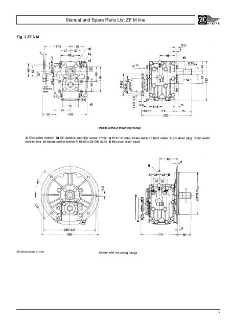 Service manual and spare parts list - BUKH Bremen