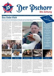 Das liebe Vieh Die Zeitung - Der Pschorr