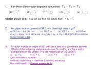 MWF quiz with solutions - UCSB HEP