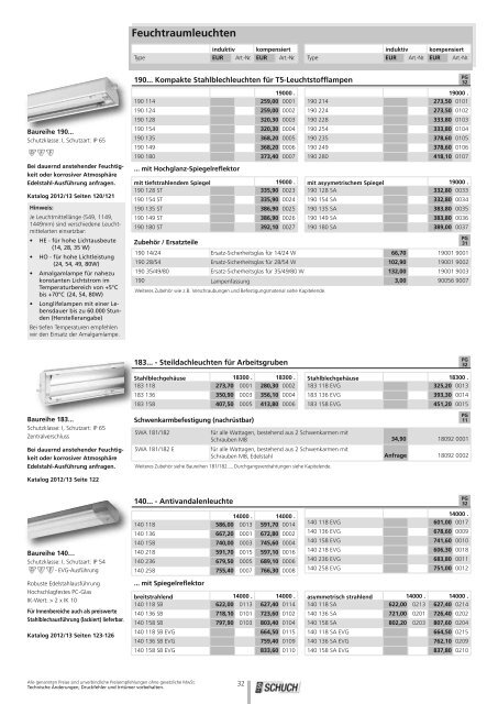 SCHUCH Katalog - Hateha