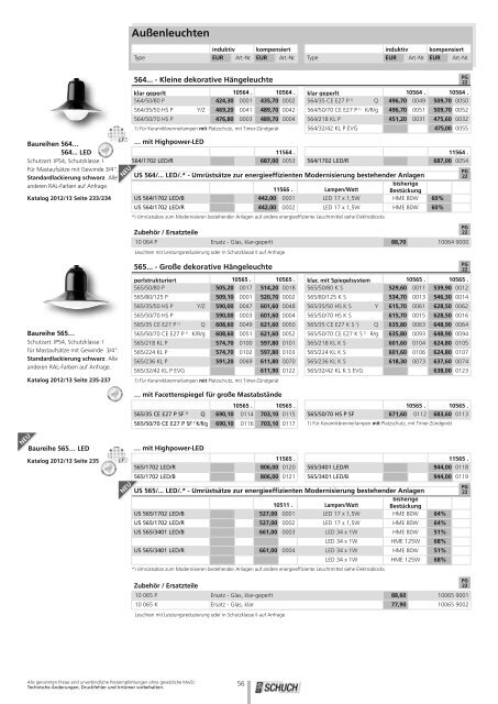 SCHUCH Katalog - Hateha