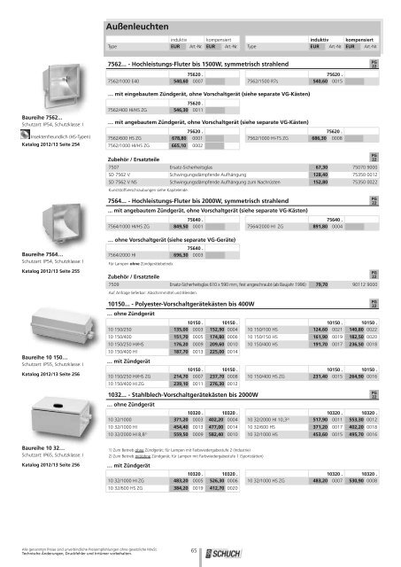 SCHUCH Katalog - Hateha