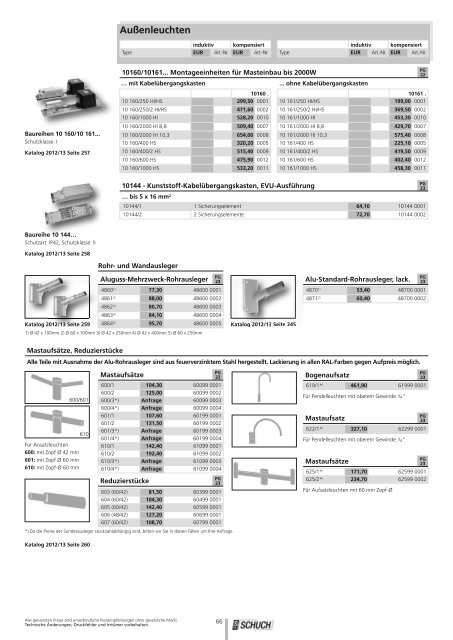 SCHUCH Katalog - Hateha