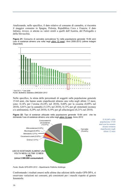 relazione annuale al parlamento 2014