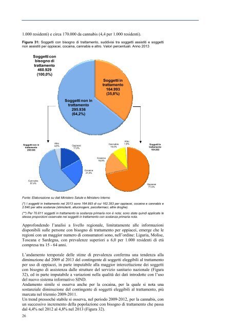 relazione annuale al parlamento 2014