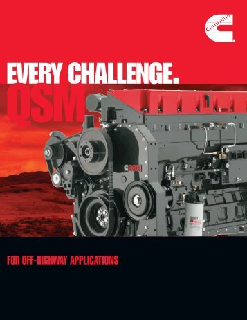 QSM - Cummins Engines