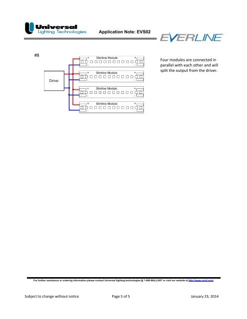 Linear Slimline LED System Configuration Options - Universal ...