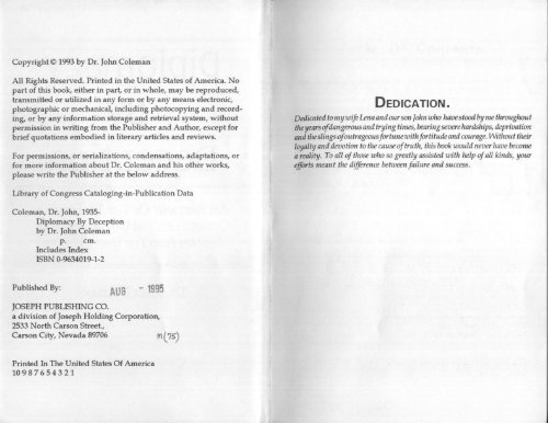 Coleman, John - Diplomacy by Deception 1993.pdf