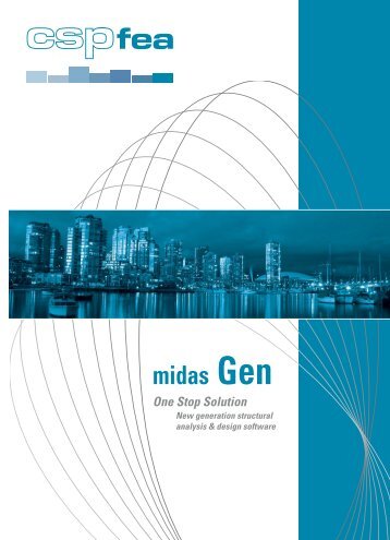 vedi Scheda tecnica MIDAS/Gen - CSP Fea