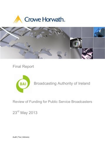 Crowe Horwath - Broadcasting Authority of Ireland