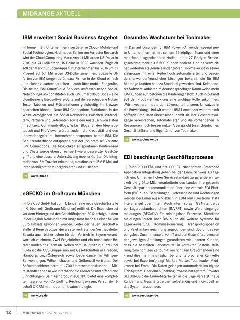 FlexibilitÃ¤t und Sicherheit edeln die Power Cloud - Midrange Magazin