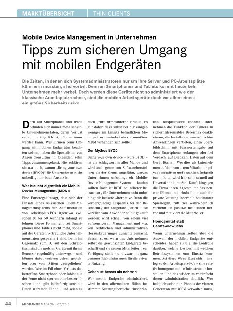 FlexibilitÃ¤t und Sicherheit edeln die Power Cloud - Midrange Magazin