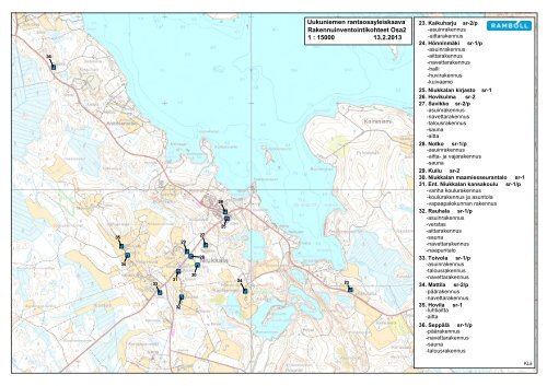 Liite 10 Rakennusinventointi - Ramboll