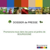 Parcs et Jardins de Bourgogne - Bourgogne tourisme