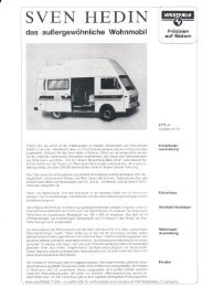 SVE, I{ F{E,DIN - VW Westfalia LT Camper Info Site