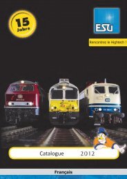 Catalogue 2012 - ESU - Benelux + France