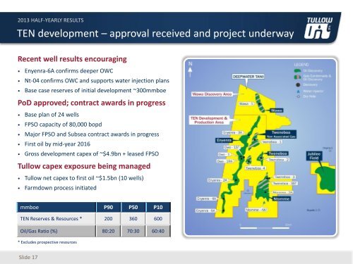 Download Presentation slides PDF - Tullow Oil plc