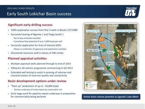 Download Presentation slides PDF - Tullow Oil plc