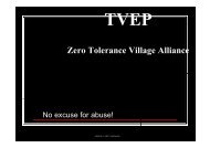 Zero Tolerance Village Alliance