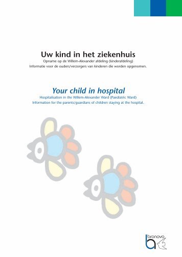 Project4:brochure UKIZ - Bronovo Ziekenhuis