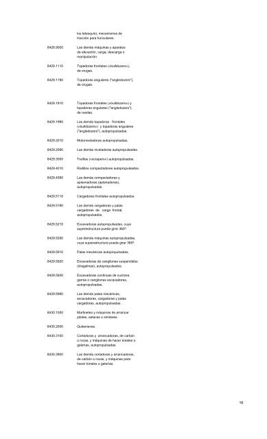 SUSTITUYE LISTA DE BIENES DE CAPITAL ... - Pollmann