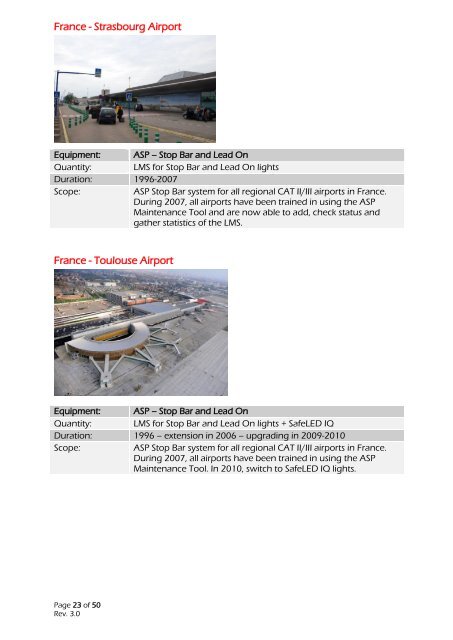 Airfield Lighting Reference List - Safegate