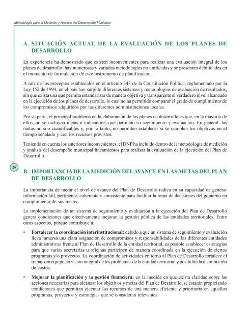 MetodologÃ­a para la MediciÃ³n y AnÃ¡lisis del DesempeÃ±o Municipal