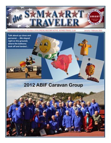 2012 ABIF Caravan Group - Special Military Active Retired Travel Club