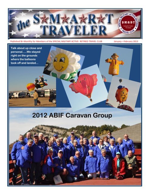 2012 ABIF Caravan Group - Special Military Active Retired Travel Club
