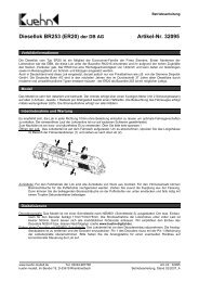 Diesellok BR253 (ER20) der DB AG Artikel-Nr. 32095 - Kuehn Digital