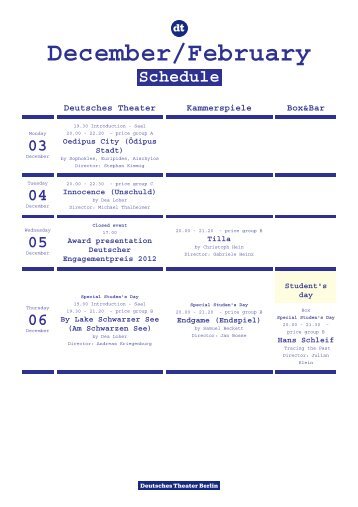PDF-Version - Deutsches Theater