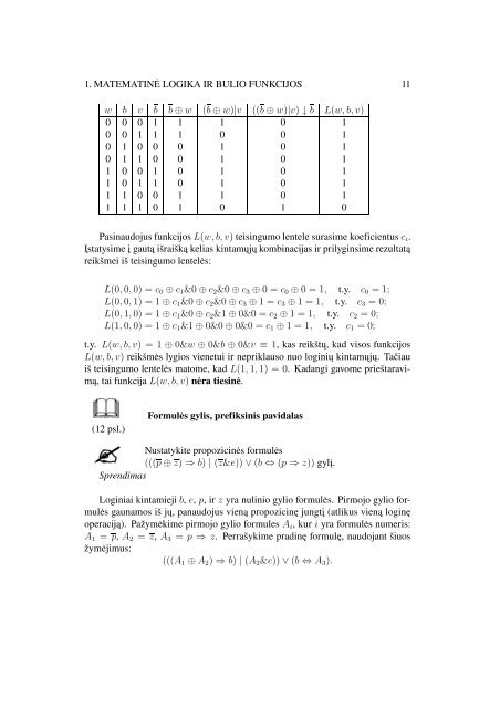 DISKREÄIOSIOS MATEMATIKOS UÅ½DAVINYNAS