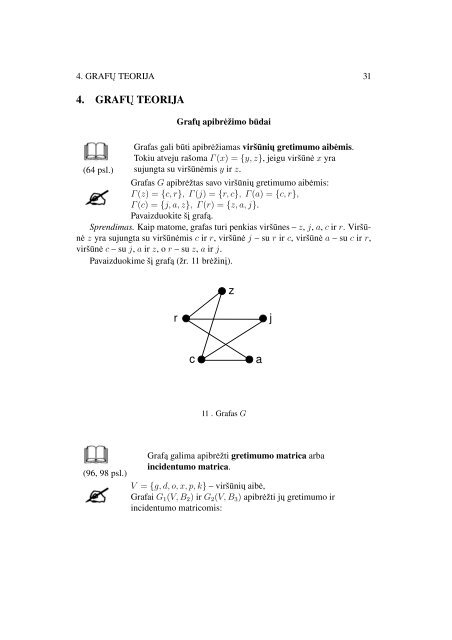 DISKREÄIOSIOS MATEMATIKOS UÅ½DAVINYNAS