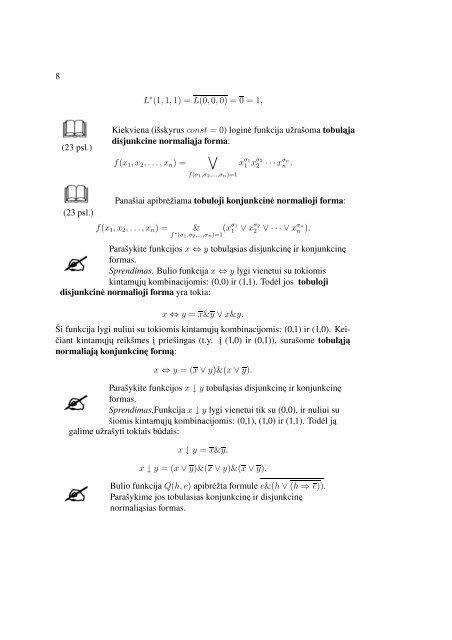 DISKREÄIOSIOS MATEMATIKOS UÅ½DAVINYNAS