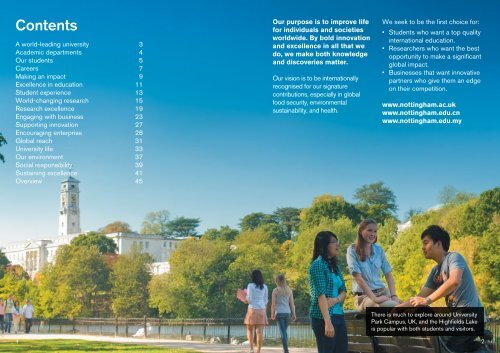 Facts & Figures - University of Nottingham