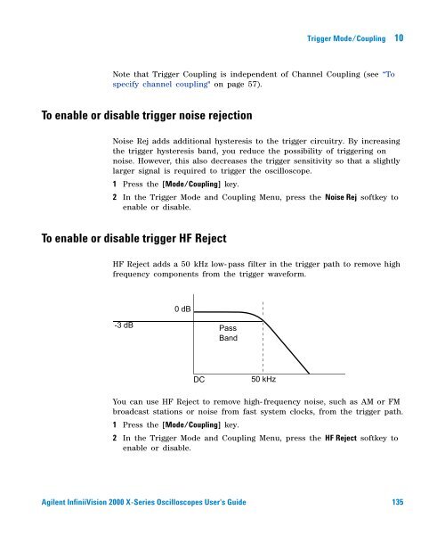 Agilent InfiniiVision 2000 X-Series Oscilloscopes User's Guide