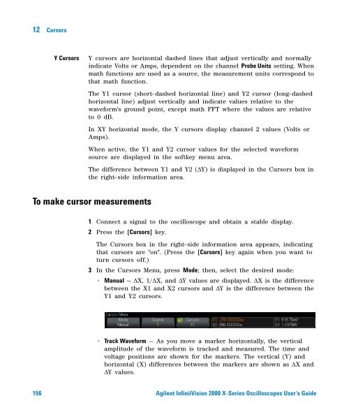 Agilent InfiniiVision 2000 X-Series Oscilloscopes User's Guide