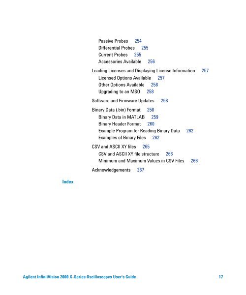 Agilent InfiniiVision 2000 X-Series Oscilloscopes User's Guide